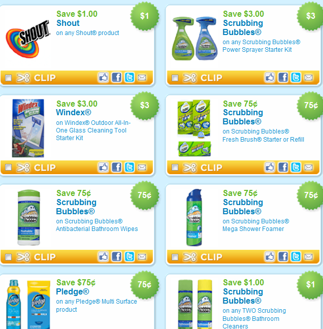 Cleaning Printable Coupons Family Finds Fun