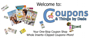 Coupons by dede1 300x126 Sunday Coupon Preview for June 24th, 2012