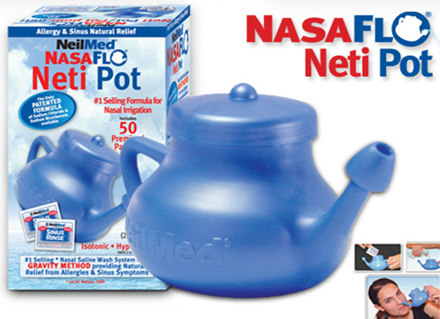 FREE NasoFlo Neti Pot.