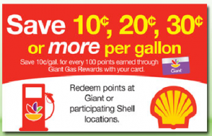 Giant Gas rewards 300x192 Giant Coupon Match Ups Good Through October 20th