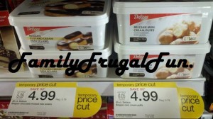 Delizza mini Eclairs on shelf at Target 300x168 Target In Store Deals