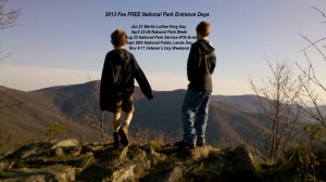 2013 National Park Fee FREE Entrance Days