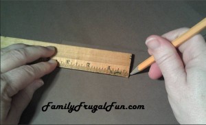 Brown construction paper measuring 300x182 Frugal Superbowl Party Tips & Ideas
