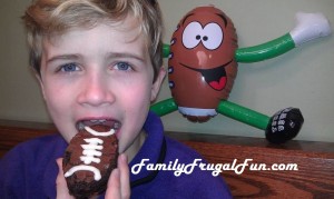 Kids SuperBowl Party Ideas 300x179 Kids Superbowl Party Ideas   Football Brownies Recipe