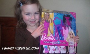 Barbie Fashion Design Plates available at Walmart