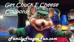 Chuck E Cheese printable Coupon