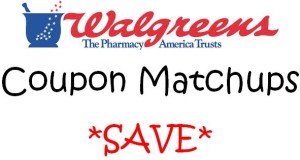WAlgreens coupon matchups