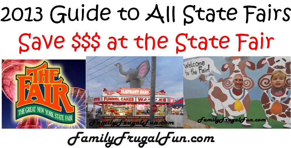 How to Save Money at the State Fair