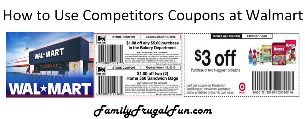 How to Use Competitors Coupons at Walmart
