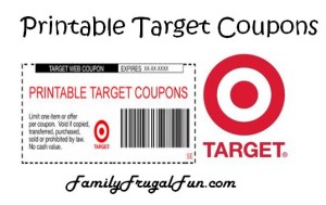 Printable Target Coupons