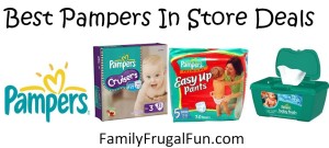 Best Pampers in store deals printable Pampers Coupons