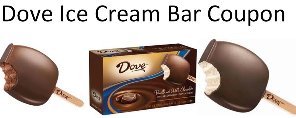 Dove Ice Cream Bar Coupon