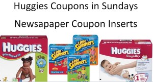 FREE Huggies coupon in the Sunday newspaper