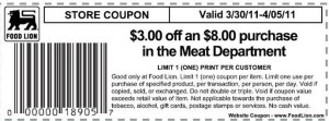 Food Lion coupon