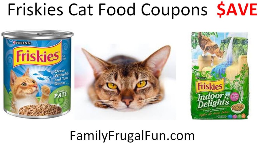 Friskeies Cat Food Coupons