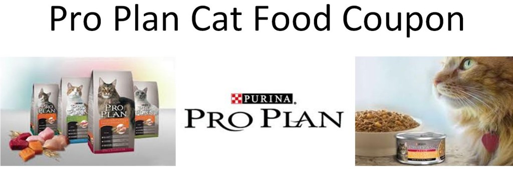 Pro Plan Cat Food Coupon