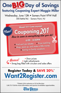 Somers Point New Jersey Coupon Workshop 201