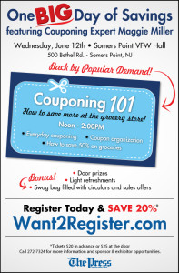 Somers Point New Jersey coupon workshop 101