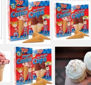 printable ice cream coupons for Joy Ice cream cones