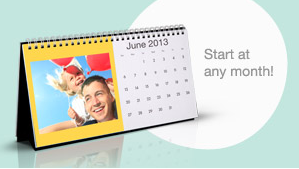 FREE Custom Made Photo Desktop Calendar  