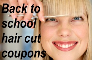 Back to school hair cut coupons