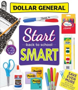 Dollar General Back to School Savings