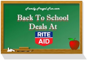 Rite Aid Back To School