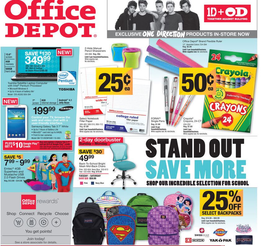 Office Depot Back to School Family Finds Fun