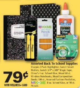 Rite Aid Back to school bargains