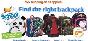 Walmart back to school backpacks