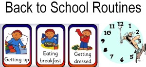 Back to School Routines