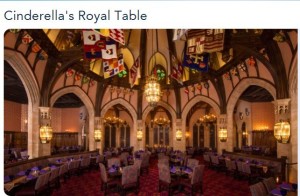 Disney Princess dining with cinderella