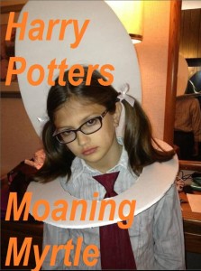 Homemade Halloween costume - Harry Potter Moaning Myrtle