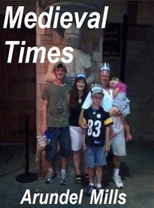 Medieval times family promotion