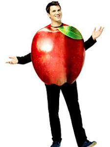 apple fruit costume