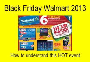 Black Friday Ad Walmart 2013