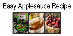 Easy Apple Recipes