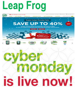 Leap Frog Cyber Monday Sale 2013