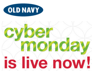 Old Navy Cyber Monday Sale