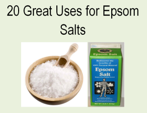 20 Great Uses for Epsom Salt