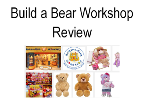 Build a Bear Workshop Photo Review
