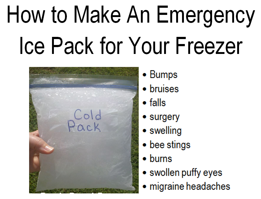 emergency ice packs