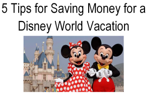 Walt Disney World Resort Vacation Tips