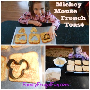 Mickey Mouse French Toast