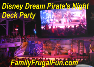 Disney Cruise Line Pirate Night