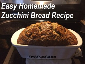 Easy Homemade Zucchini Bread Recipe
