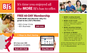 BJ's free 60 day membership