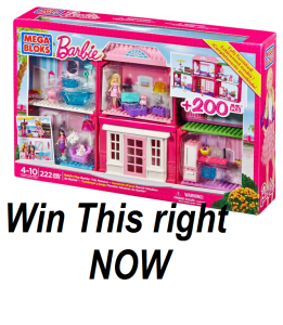 Mega Bloks Barbie #Fabmansion Giveaway Family Frugal Fun '