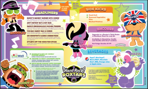 Hard Rock Cafe Kids Menu