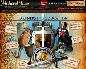 Medieval Times information for teachers and educators